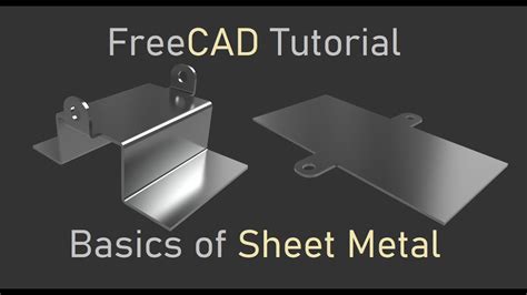 tutorial sheet metal|basics of sheet metal fabrication.